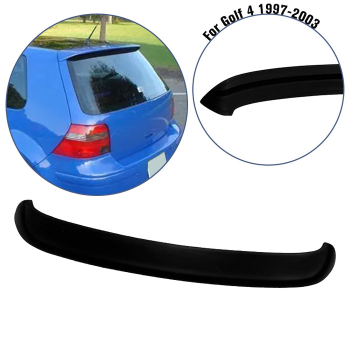 Bagspoiler til Golf 4 R32 blank sort