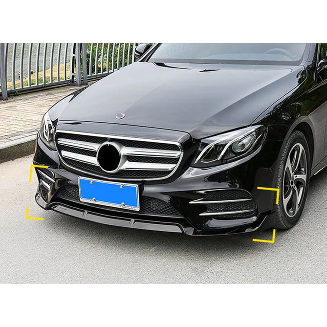 Mercedes-benz E-klasse W213 Front splitter blank sort