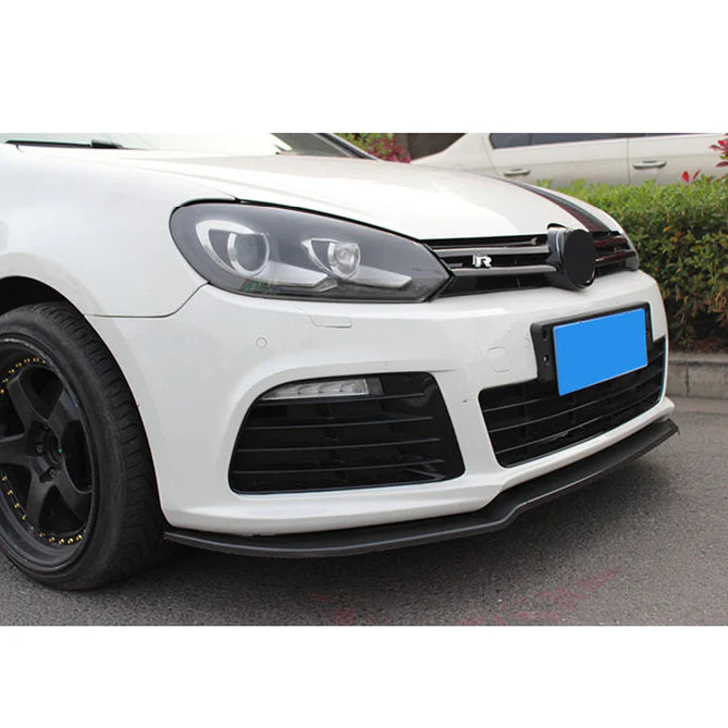 Volkswagen Golf 6 R20 look front splitter blank sort