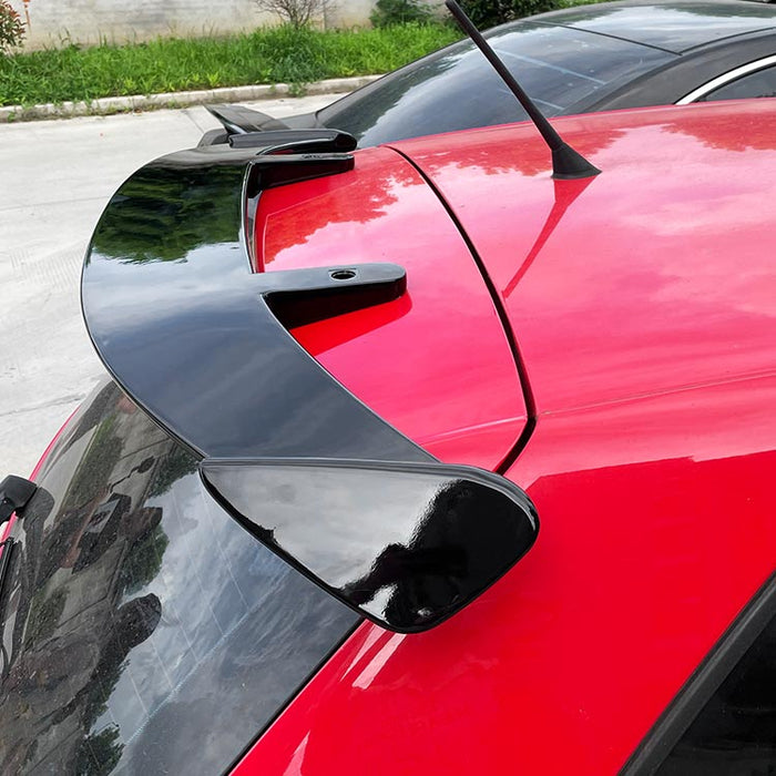 Bag spoiler til Hatchback blank sort (Universal)