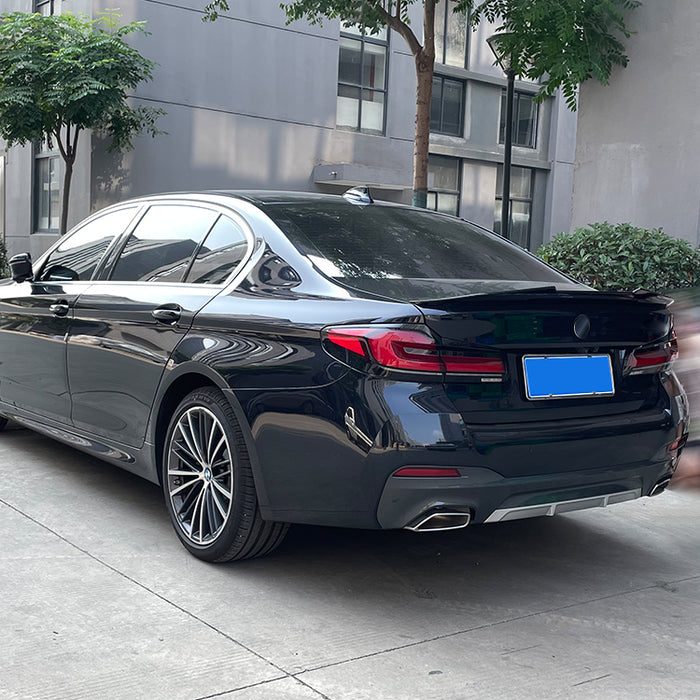 PSM Style Bagspoiler black trunk spoiler for BMW 5-Series G30 2018-2020 sedan rear