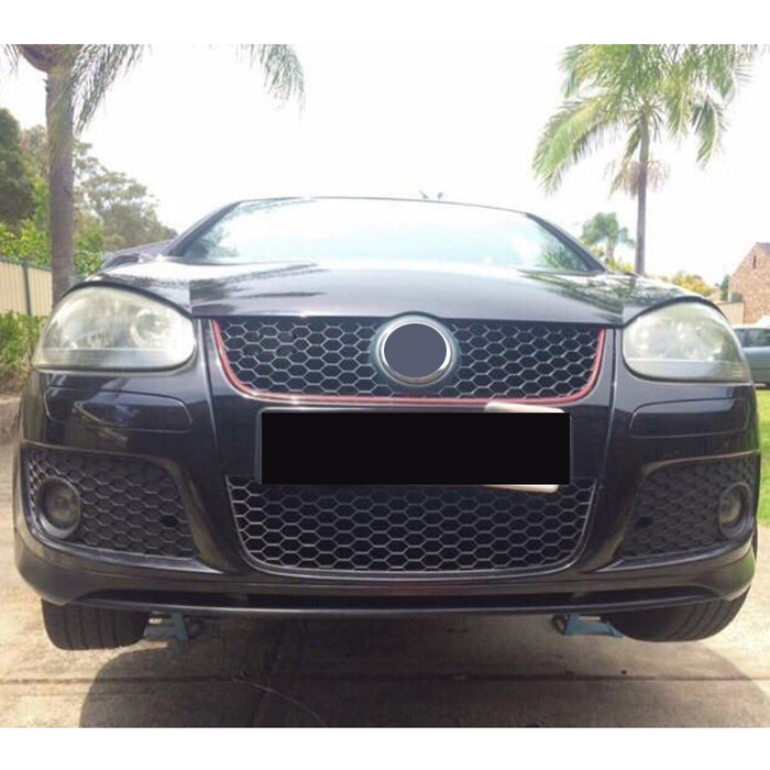 Frontsplitter til Volkswagen Golf 5 GTI - Blank Sort