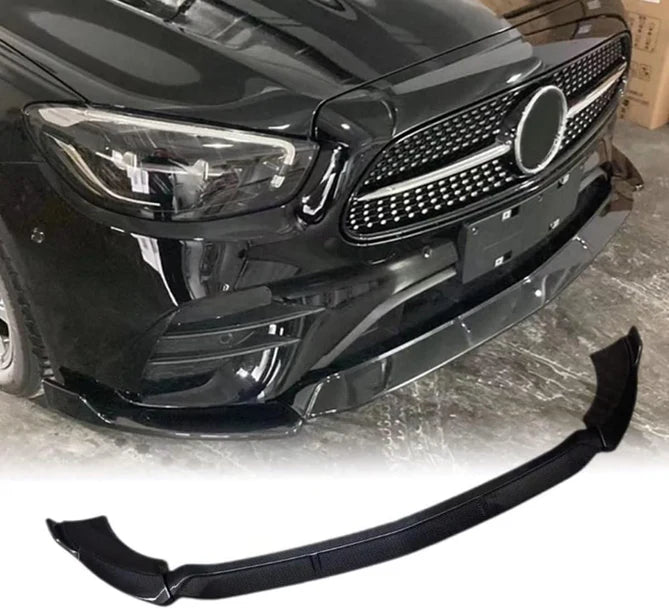 Mercedes-Benz E-Klasse W213 Facelift Front splitter blank sort