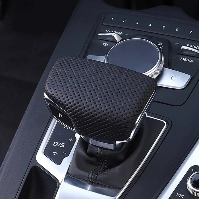 Audi växelknopp läderöverdrag