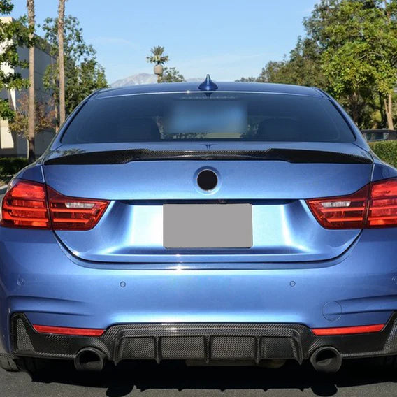 F36 4-serie M4 stil spoiler blank sort