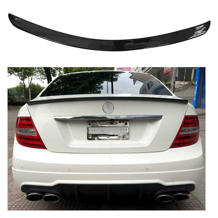 Bag spoiler til Mercedes W204 2007-2013 blank sort