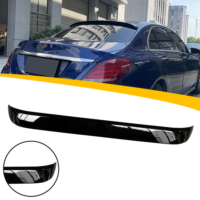 Roof spoiler til Mercedes C-klasse W205 blank sort