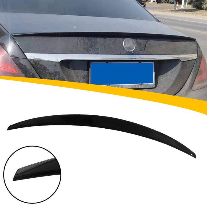 Bag spoiler til Mercedes S-klasse W222 2013-2020 blank sort