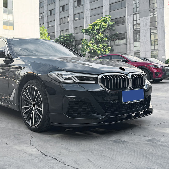 MP Style Frontsplitter til BMW 5-Serie G30 2021+ - Blank sort