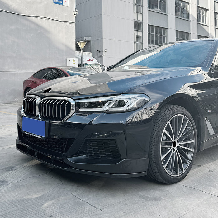 MP Style Frontsplitter til BMW 5-Serie G30 2021+ - Blank sort