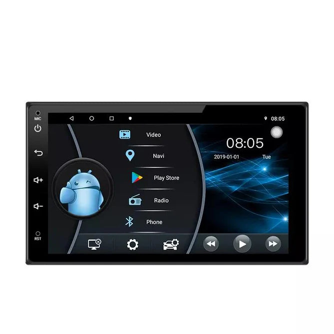 7'' 2-DIN Universal Android skærm - NaviTronic
