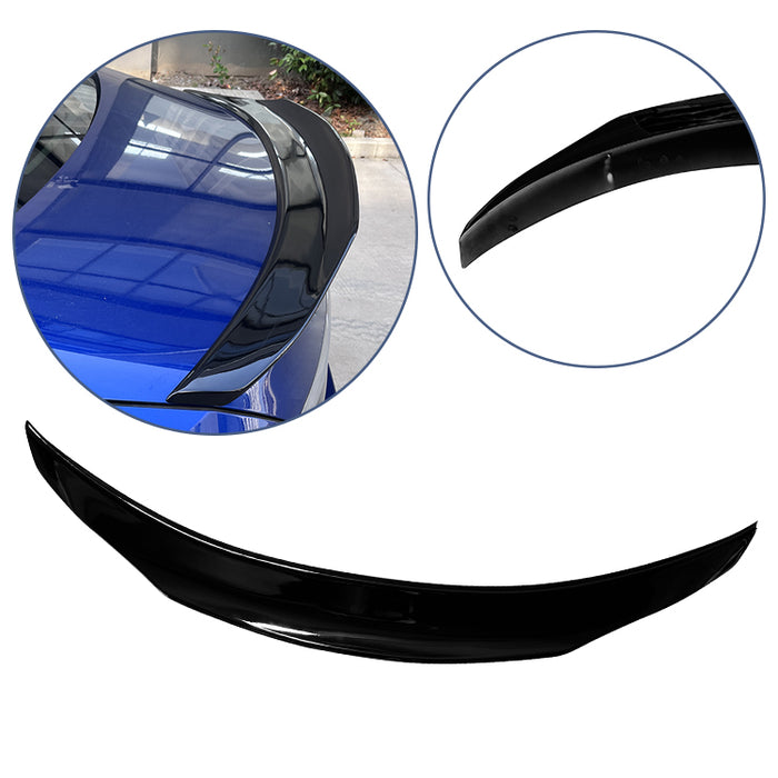 Bag spoiler til Mercedes-Benz C-klasse W205 (2014–2019) PSM Style blank sort