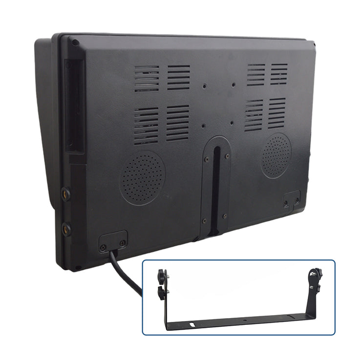 PRO HD 2-Kamera Bakkamerasystem med 10" Touch Monitor (HD IPS) – AHD 720P, Live View, Bevægelsesdetektion