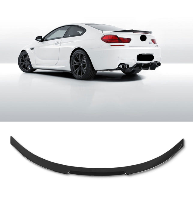 Bagspoiler til BMW 6-serie F13 Coupe blank sort