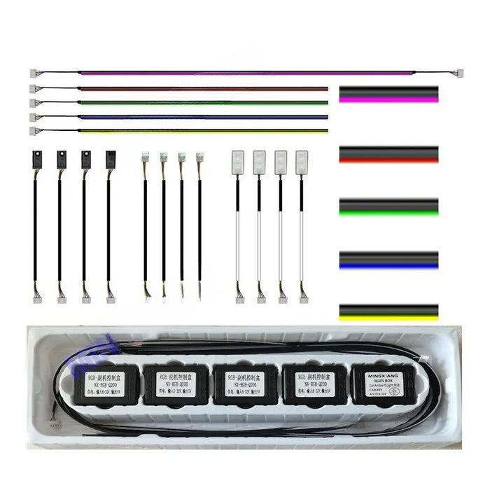 Universal 64 farvet Ambient lys kit