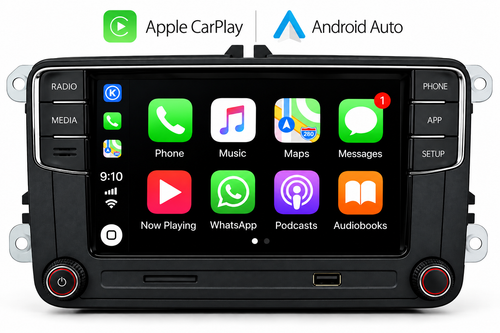 RCD360 Pro til Volkswagen – Apple CarPlay & Android Auto