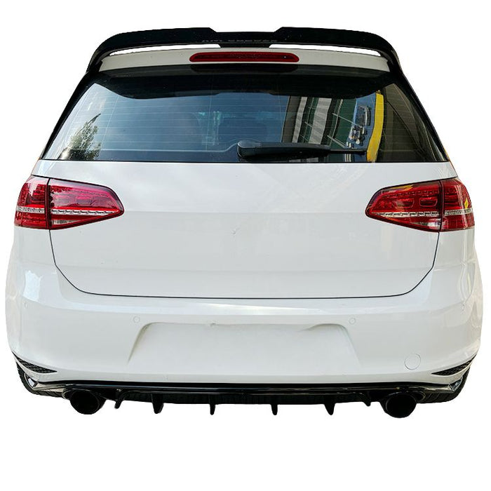 Bagdiffuser til Volkswagen Golf 7 GTI (2013-2017) - Blank Sort