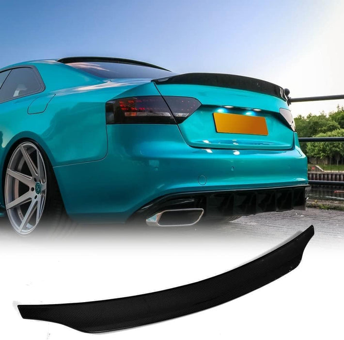 Bagspoiler til Audi A5 8T Coupe (2007-2018) Caratere Style - Blank Sort