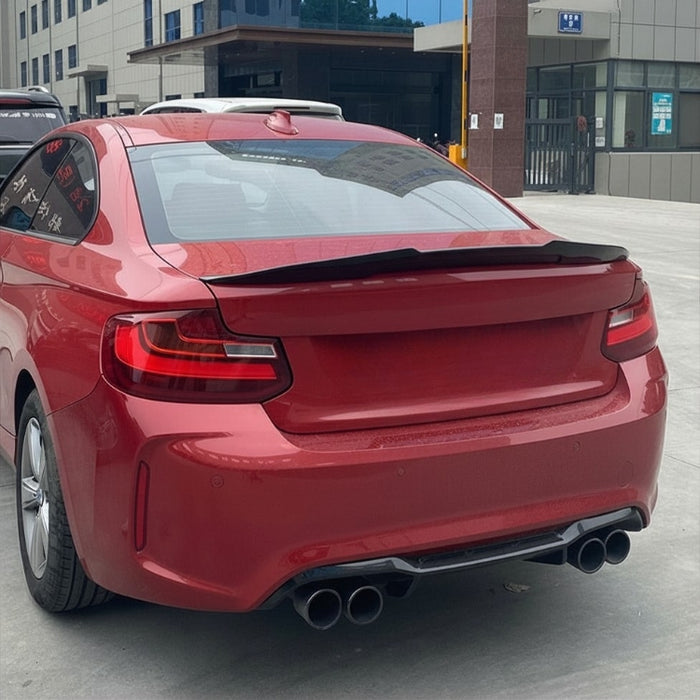 Bagspoiler til BMW 2-Serie F22 Coupé (2014-2020) PSM Style - Blank Sort