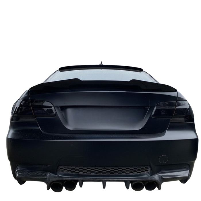 Bagspoiler til BMW 3-serie E92 Coupé (2006-2010) PSM Style - Blank Sort