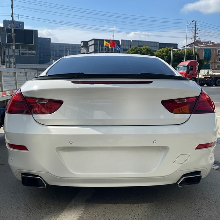 Bagspoiler til BMW 6-Serie F13 Coupé (2011-2018) Blade Style - Blank Sort