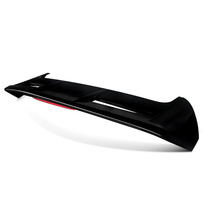 Bagspoiler til Ford Fiesta Mk7 5-dørs (2008–2012) – Med Stoplygte – Blank Sort