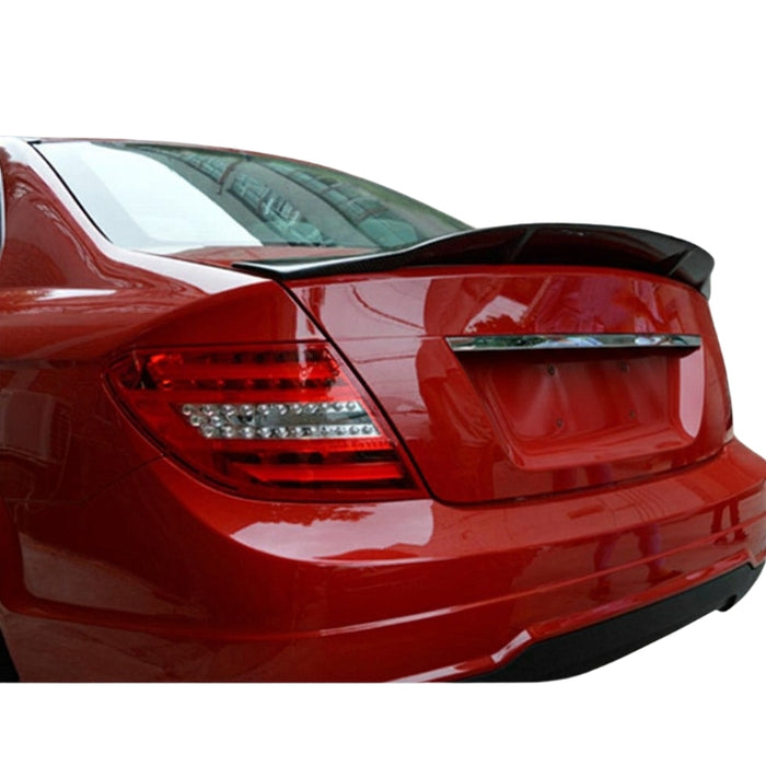 Bagspoiler til Mercedes C-klasse W204 Sedan (2007–2014) R Style – Blank Sort