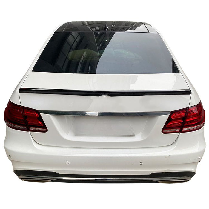 Bagspoiler til Mercedes E-klasse W212 Sedan (2008-2015) - Blank Sort