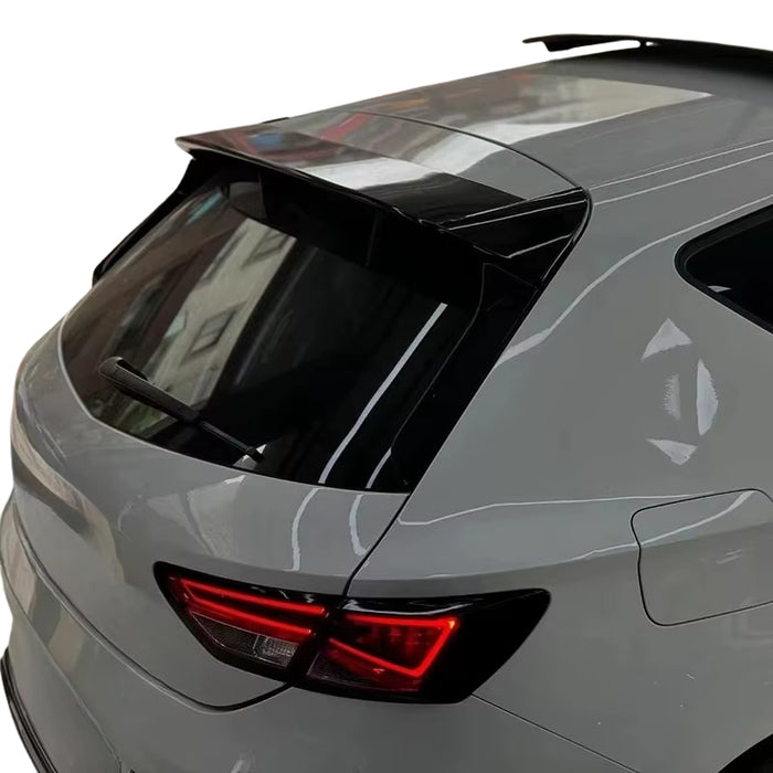 Bagspoiler til Seat Leon 5F Hatchback (2012-2019) - Blank Sort