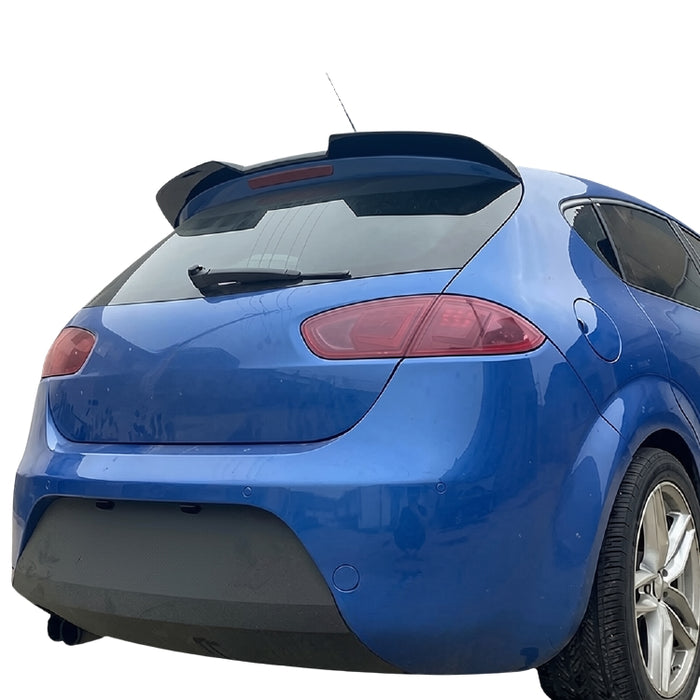 Bagspoiler til Seat Leon MK2 FR (2009-2012) - Blank Sort