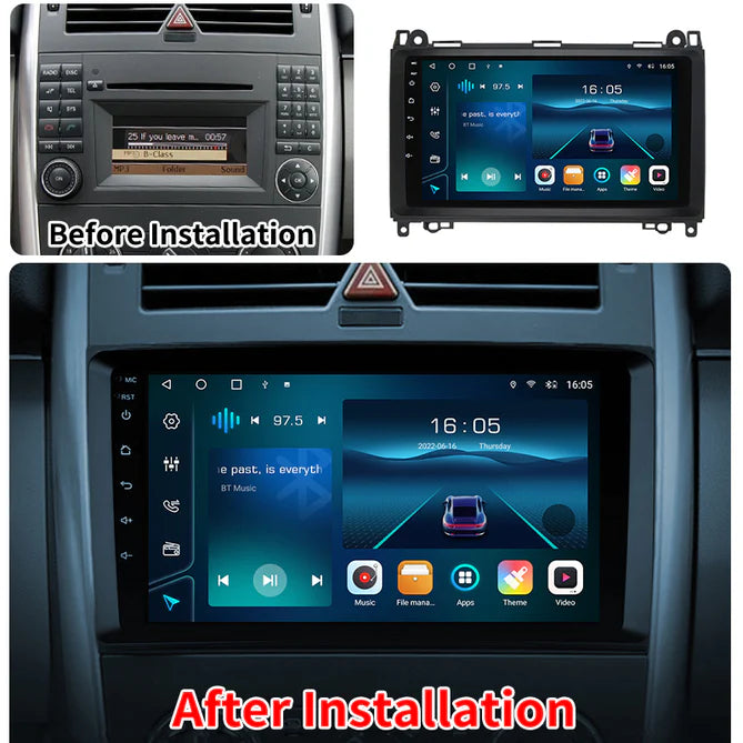 Mercedes-Benz B W169 Android Multimedia system