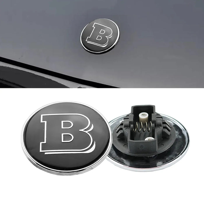 BRABUS logotyp för kylarlock svart