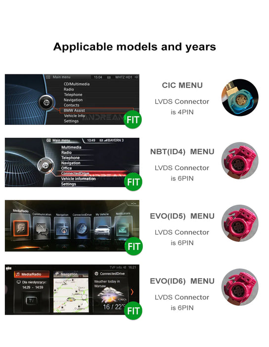 Trådløs Apple Carplay & Android Auto modul til BMW & Mini