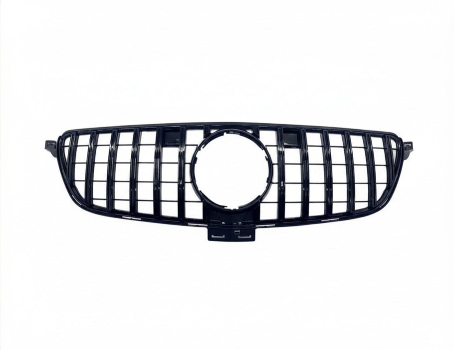 Frontgrill til Mercedes GLE W166 (2016-2019) GT-Style - Blank Sort