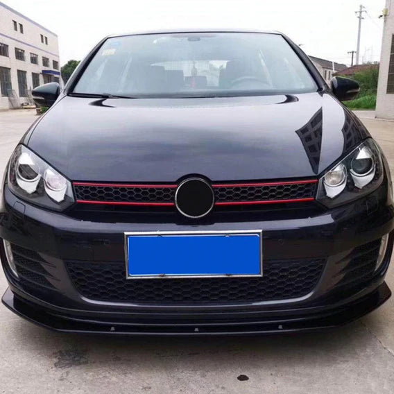 Volkswagen Golf 6 GTI look front splitter blank sort