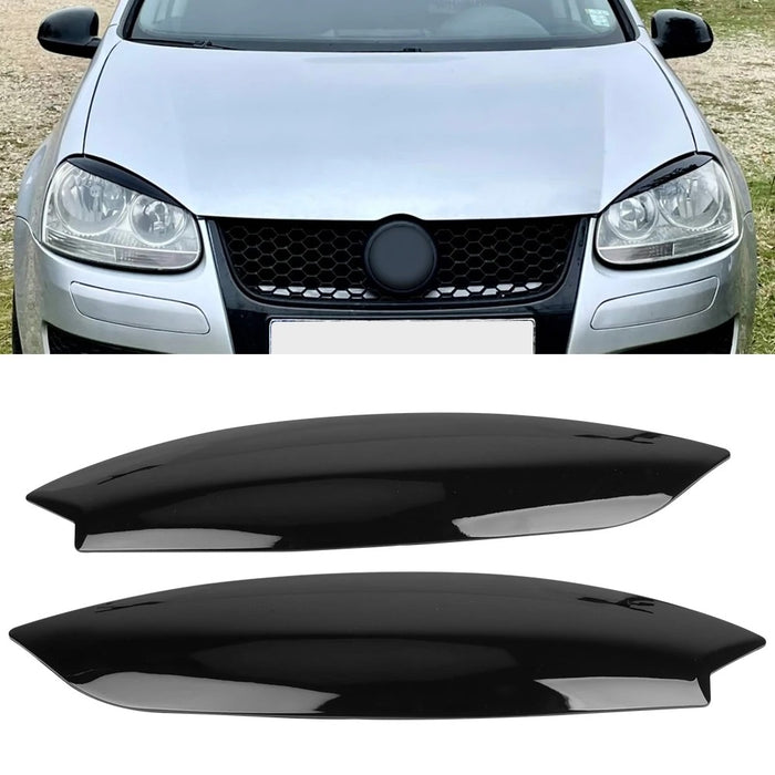 Øjenskygger til VW Golf 5 GTI - Blank Sort