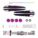 Ambient Lys Pakke complete LED light strips and bulbs installation kit for BMW X5 F15 2014-2018