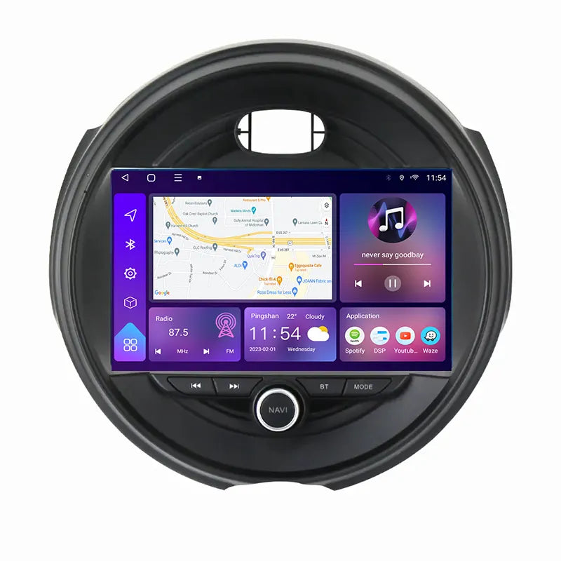 9'' Android Multimedia Touchsystem Mini Cooper (2014-2019), med Apple ...