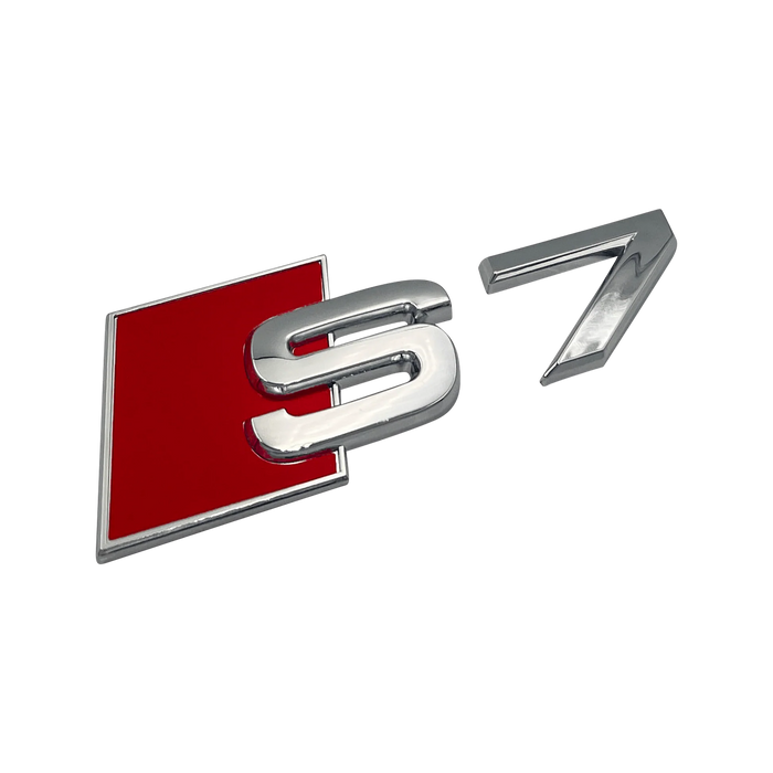 S7 emblem chrom