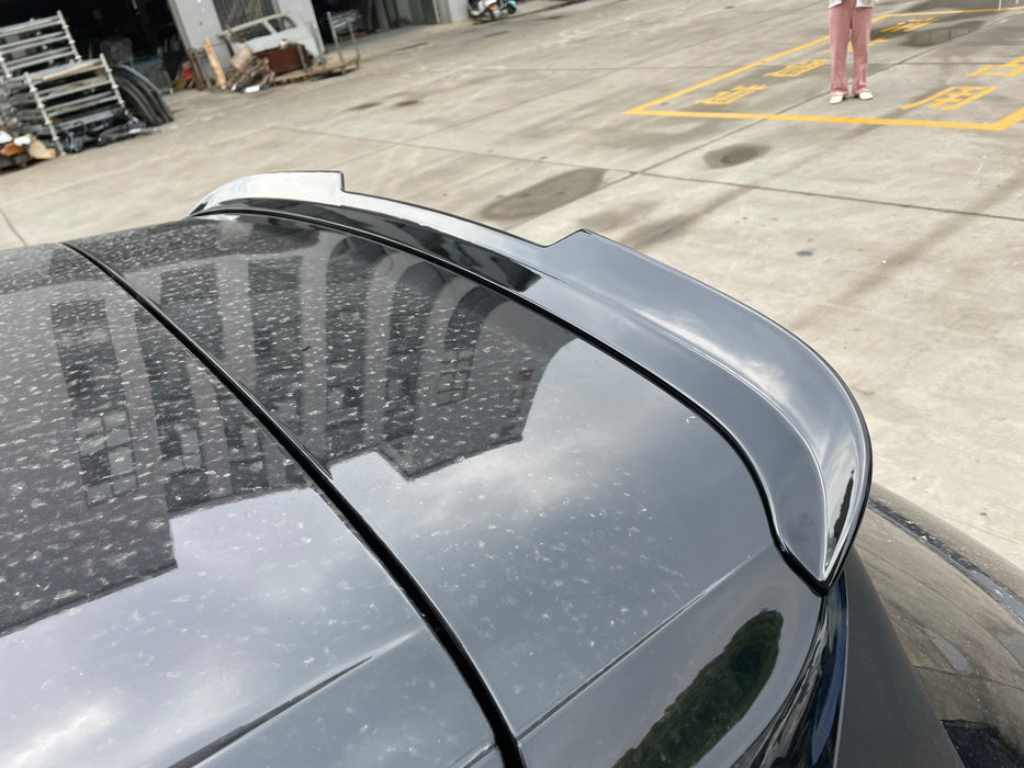 Bag spoiler til Porsche Cayenne 2018-2023 Style blank sort