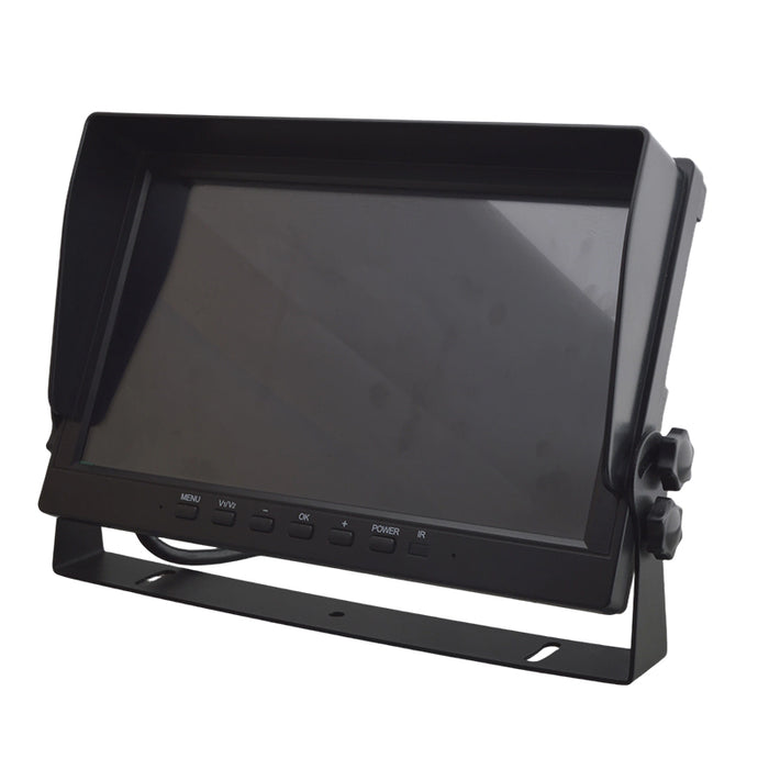 PRO HD 2-Kamera Bakkamerasystem med 10" Touch Monitor (HD IPS) – AHD 720P, Live View, Bevægelsesdetektion