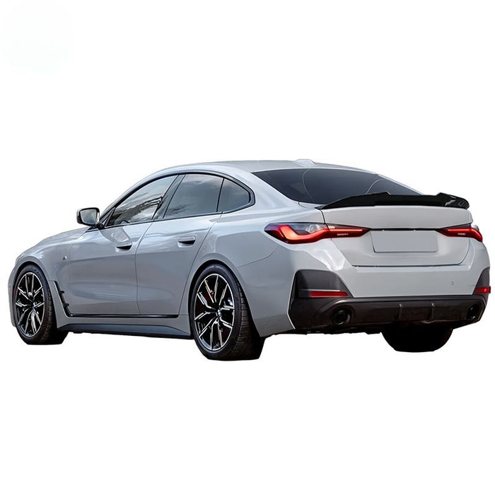 Bagspoiler til BMW 4-Serie G26 PSM Style (2021-2024) - Blank sort