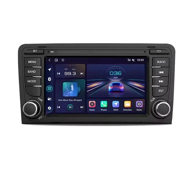7'' Android multimedia touchsystem til Audi A3 8P