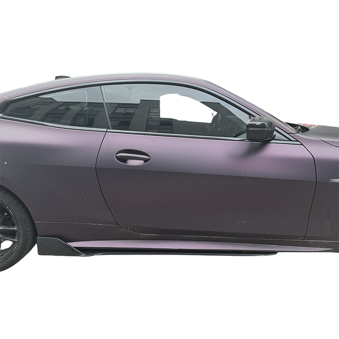 Sideskørter til BMW 4-serie 2-dørs G22/G26 (2021-) - Blank sort