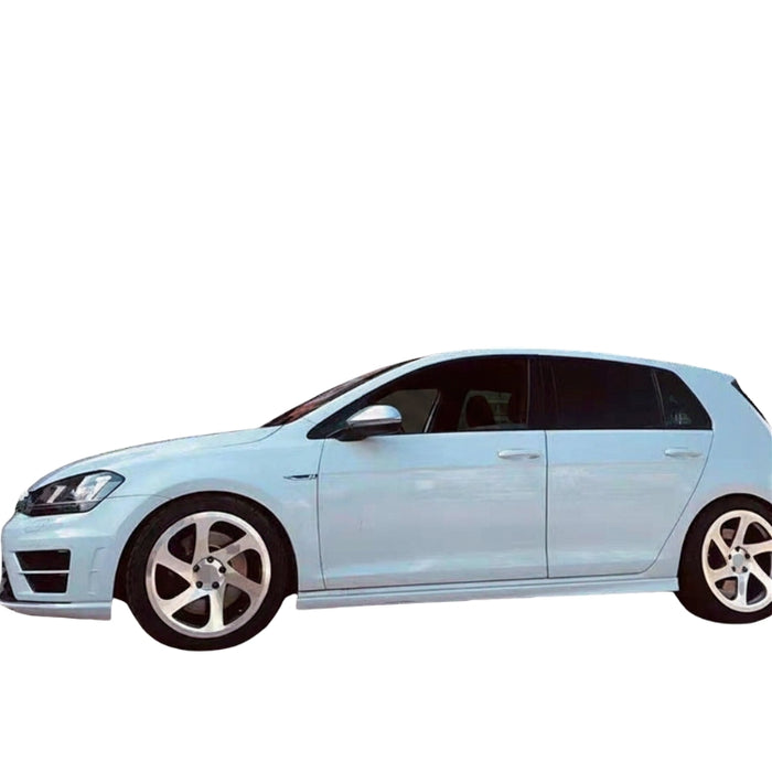 Sideskørter til Volkswagen Golf 7 / 7.5 (2013-2019) - Blank Sort