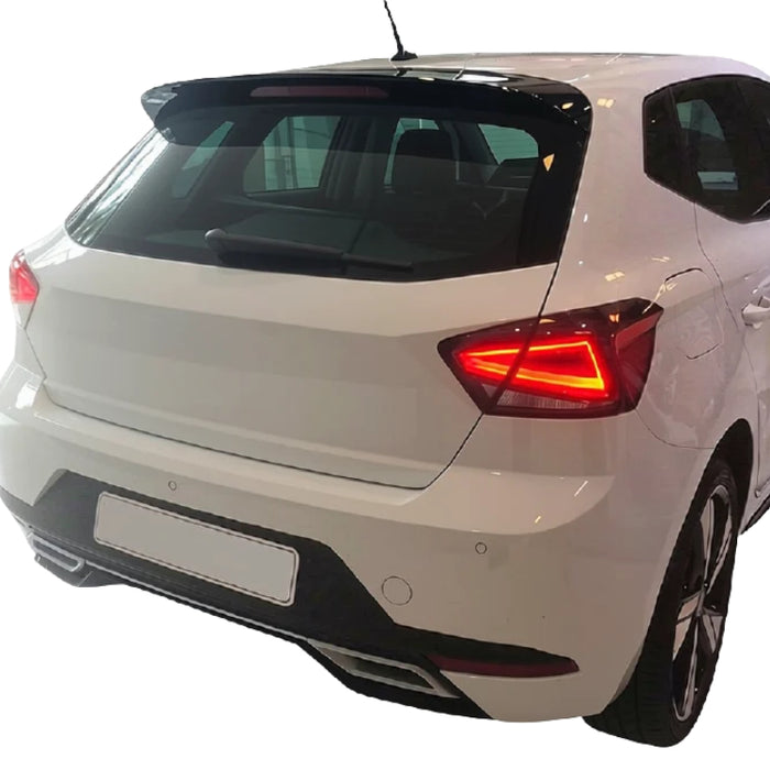 Bagspoiler til Seat Ibiza 6P (2017-2020) -  Blank Sort