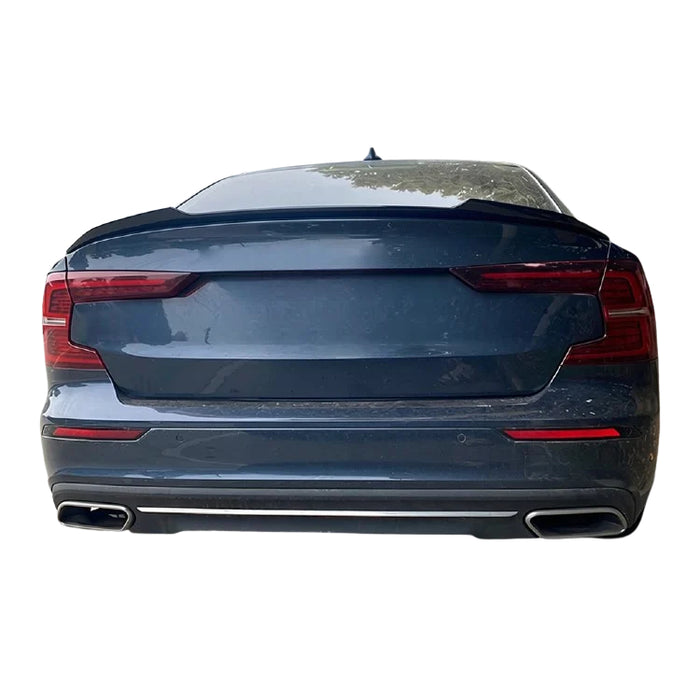 Bagspoiler til Volvo V60 (2019-2022) Blade Style - Blank Sort