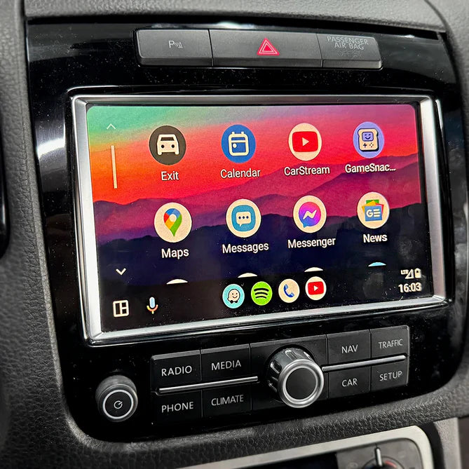 Trådløs Apple carplay & Android Auto til Volkswagen Touareg