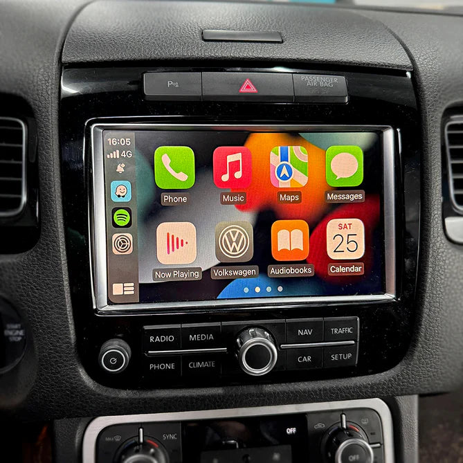 Trådløs Apple carplay & Android Auto til Volkswagen Touareg