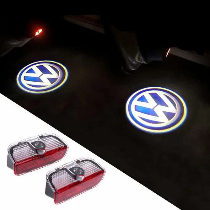 Volkswagen logo lys